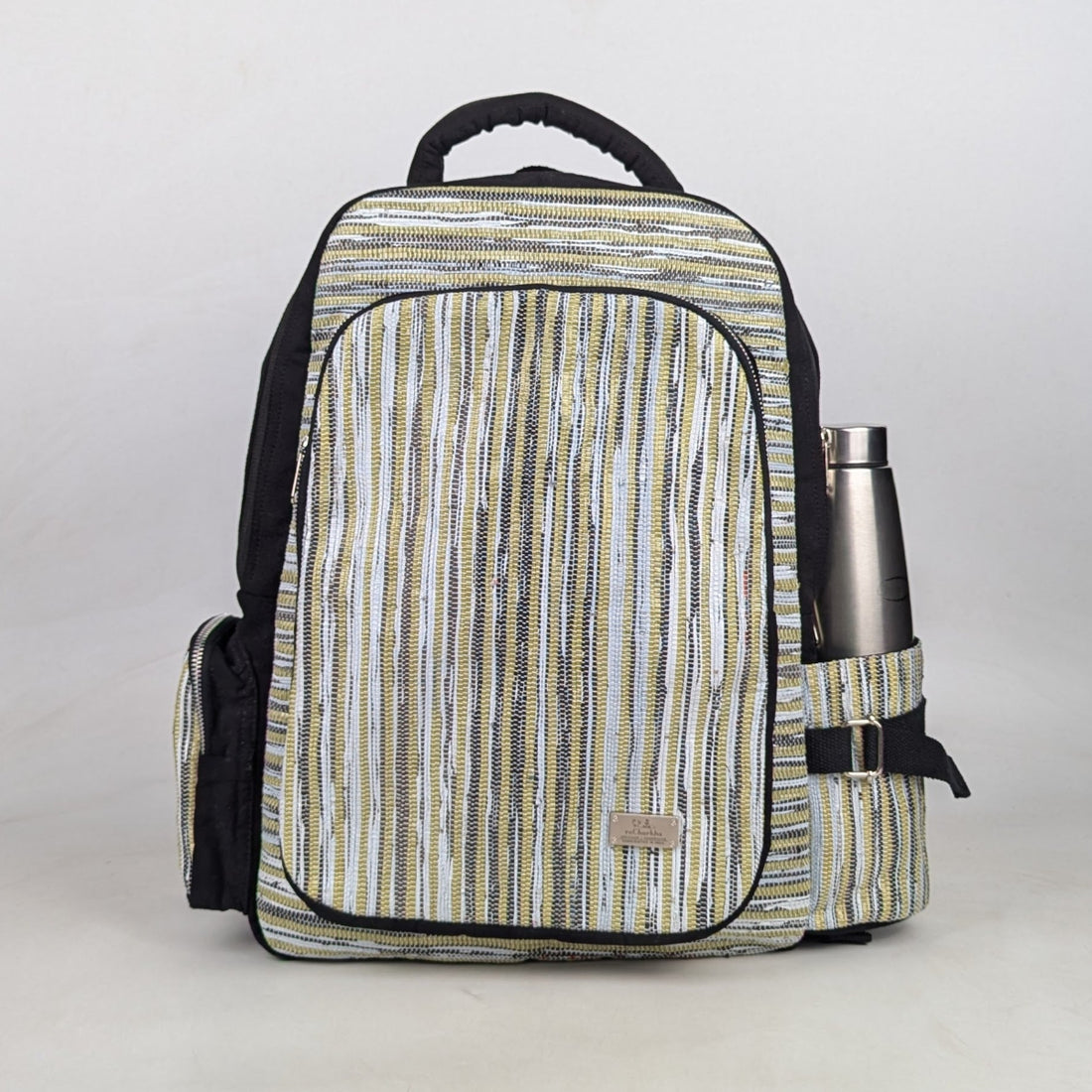 Upcycled Handcrafted Commuter Backpack (CBP0626-008) PS_W