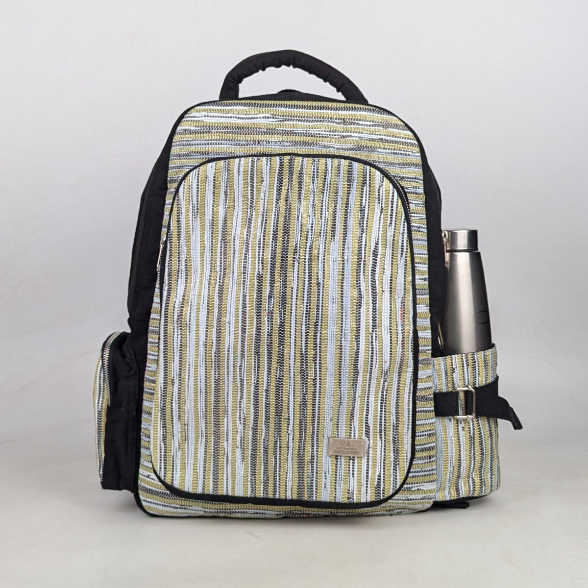 Upcycled Handcrafted Commuter Backpack (CBP0626-008) PS_W