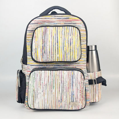 Upcycled Handcrafted Commuter Backpack (CBP0825-001)