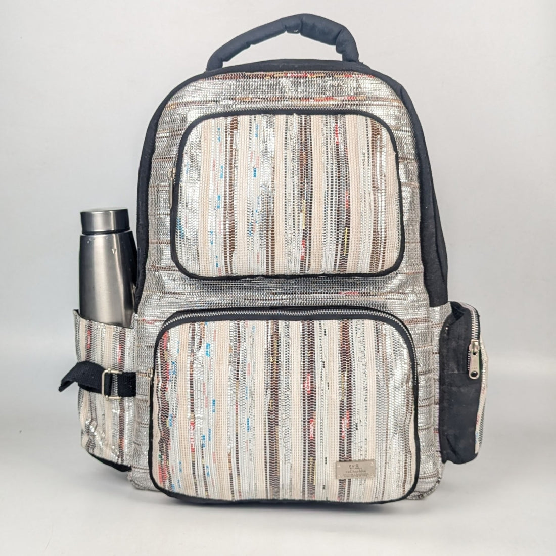 Upcycled Handcrafted Commuter Backpack (CBP0825-004)