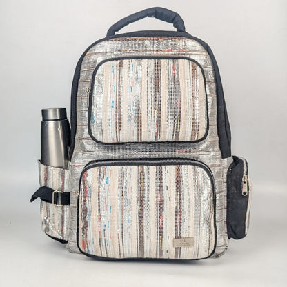 Upcycled Handcrafted Commuter Backpack (CBP0825-004)
