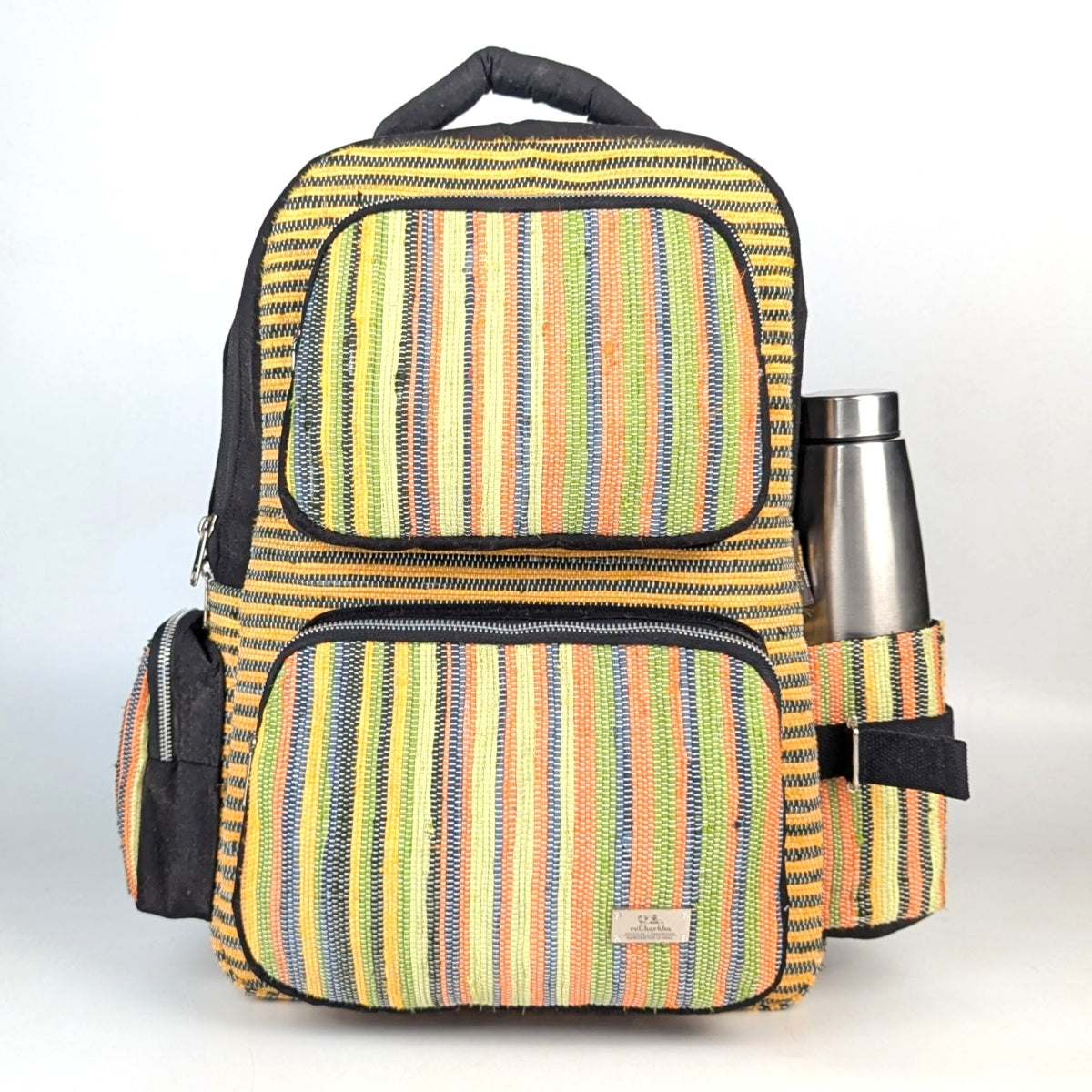 Upcycled Handcrafted Commuter Backpack (CBP1025-002)