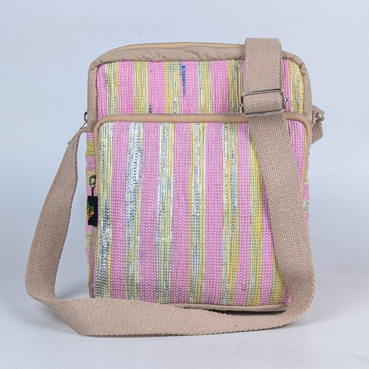 Upcycled Handcrafted Cross Body Sling (CBS1125-002) PS_W