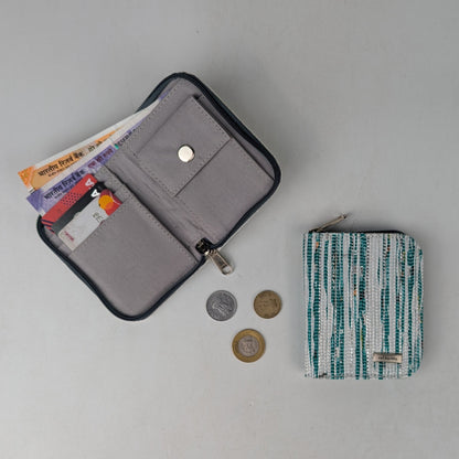 Upcycled Handwoven D Wallet (DW0725-018) PS_W