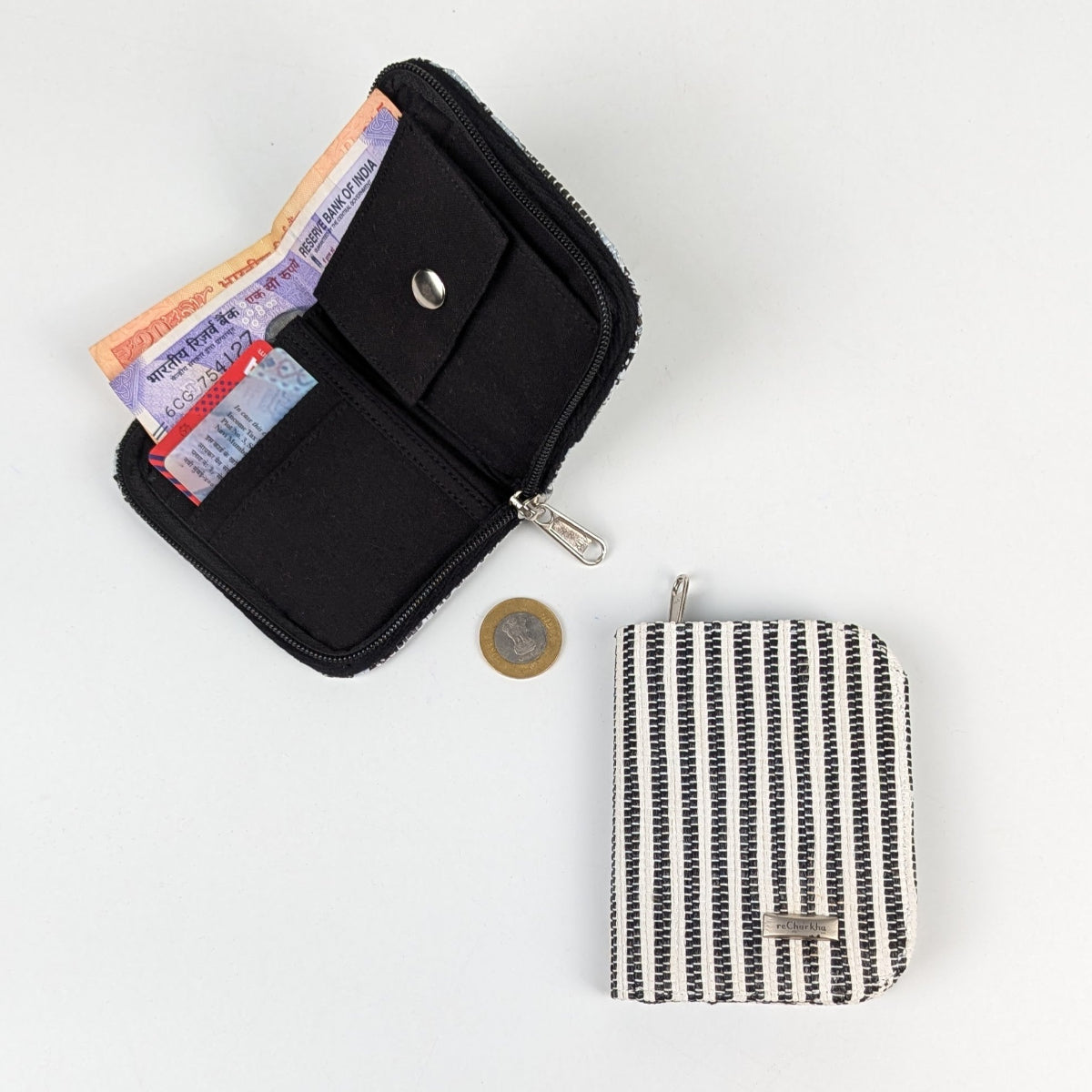 Upcycled Handcrafted D Wallet (DW0926-005)