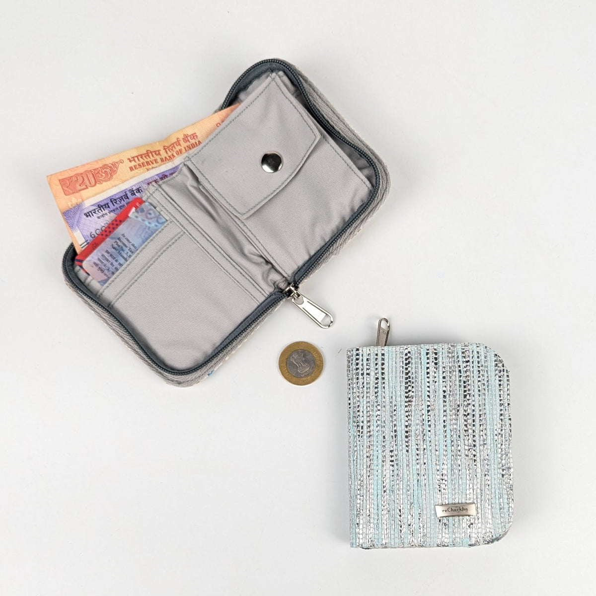 Upcycled Handcrafted D Wallet (DW0926-009)