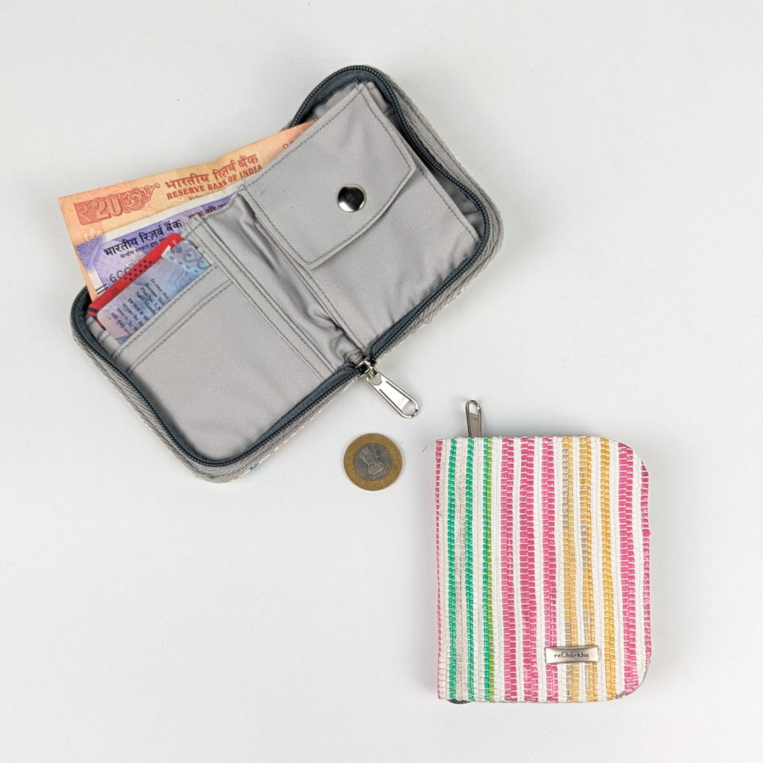 Upcycled Handcrafted D Wallet (DW0926-013)