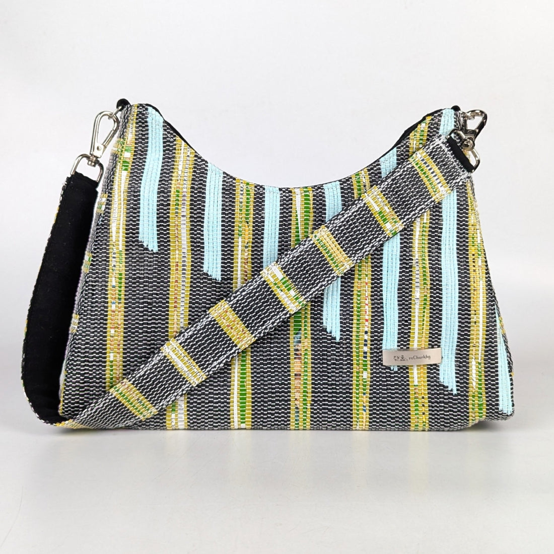 Upcycled Handcrafted Designer Baguette Bag (BTBD0925-004) PS_W