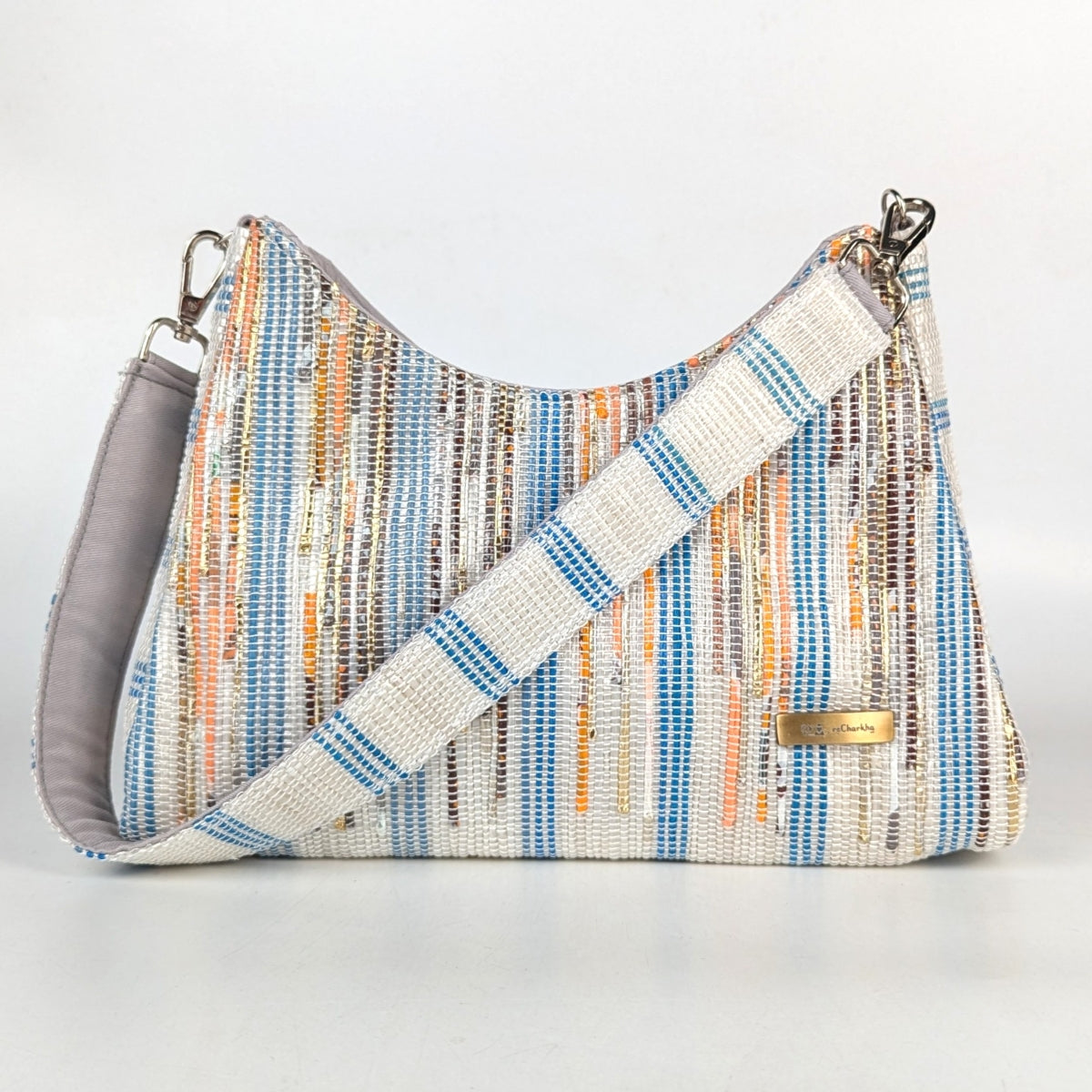 Upcycled Handcrafted Designer Baguette Bag (BTBD0925-007) PS_W