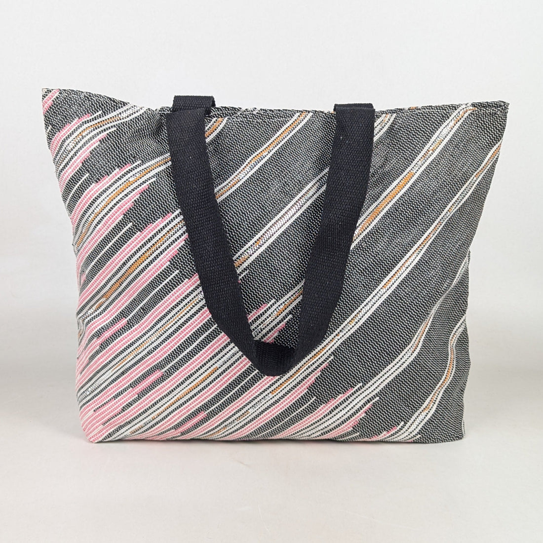 Upcycled Handcrafted Designer Beach Bag (BBD0426-017) PS_W