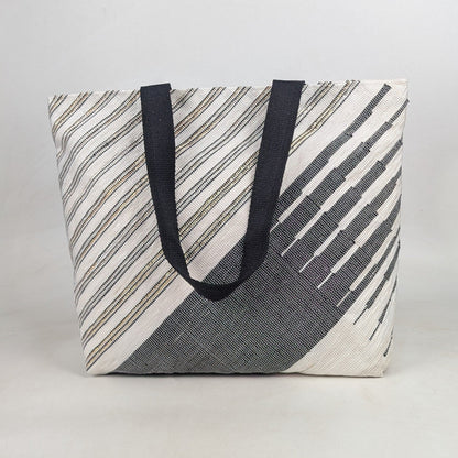 Upcycled Handcrafted Designer Beach Bag (BBD0626-008) PS_W 