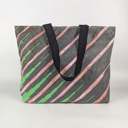 Upcycled Handcrafted Designer Beach Bag (BBD1025-002) PS_W