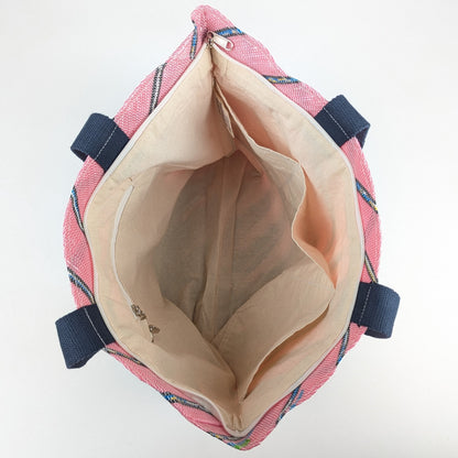 Upcycled Handcrafted Designer Beach Bag (BBD1225-001) PS_W