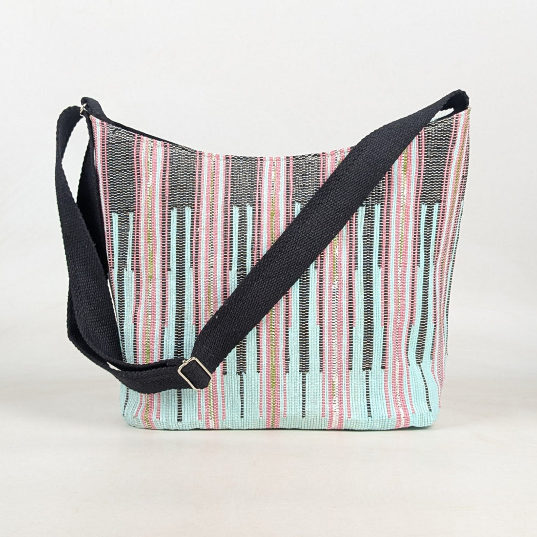 Upcycled Handcrafted Designer Eclipse Jhola Tote (EJD0526-001) PS_W