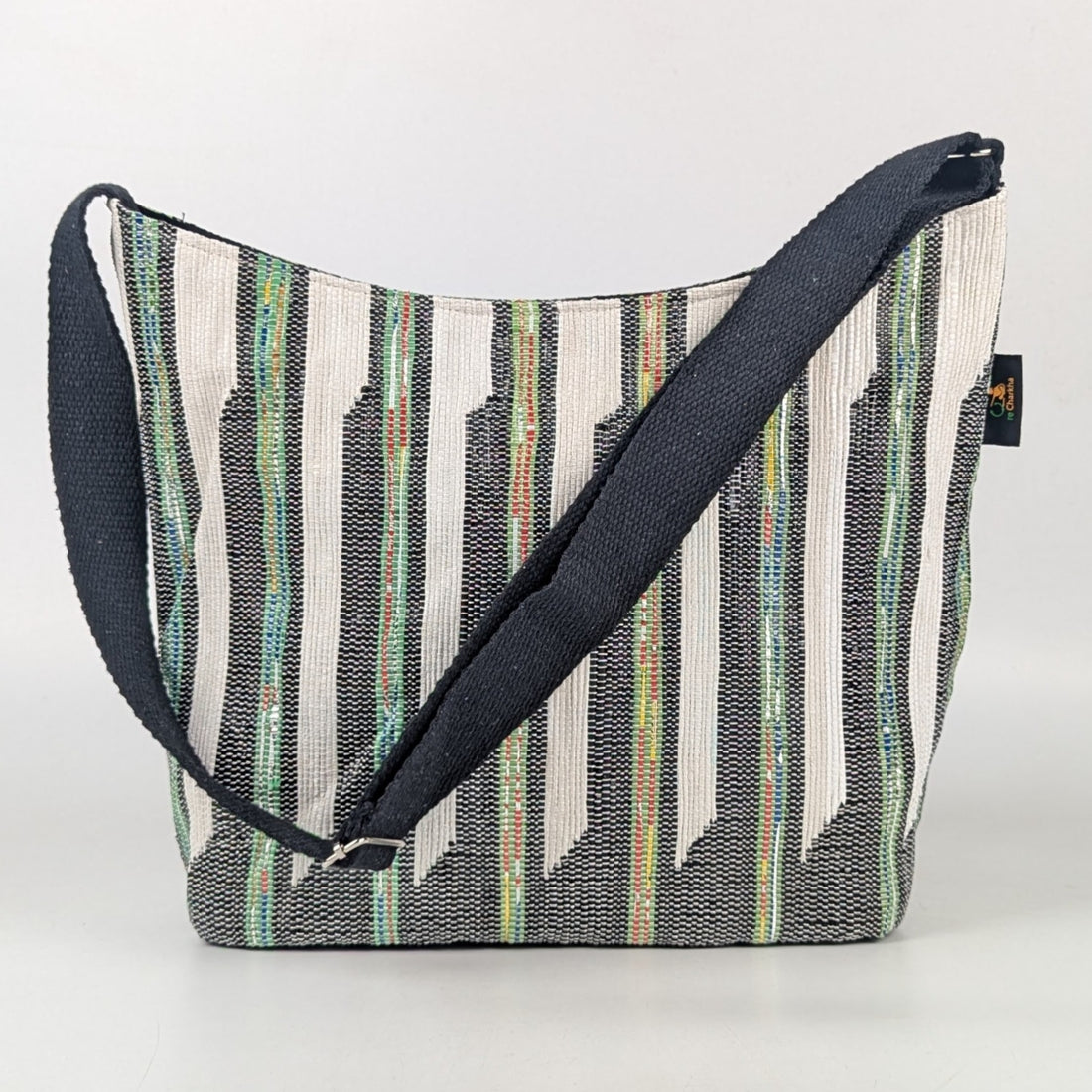 Upcycled Handcrafted Designer Eclipse Jhola Tote (EJD0925-004) PS_W