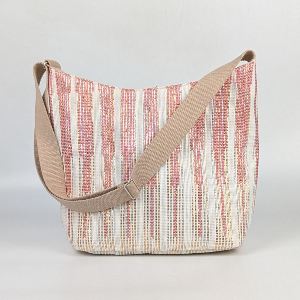 Upcycled Handcrafted Designer Eclipse Jhola Tote (EJD0926-006)