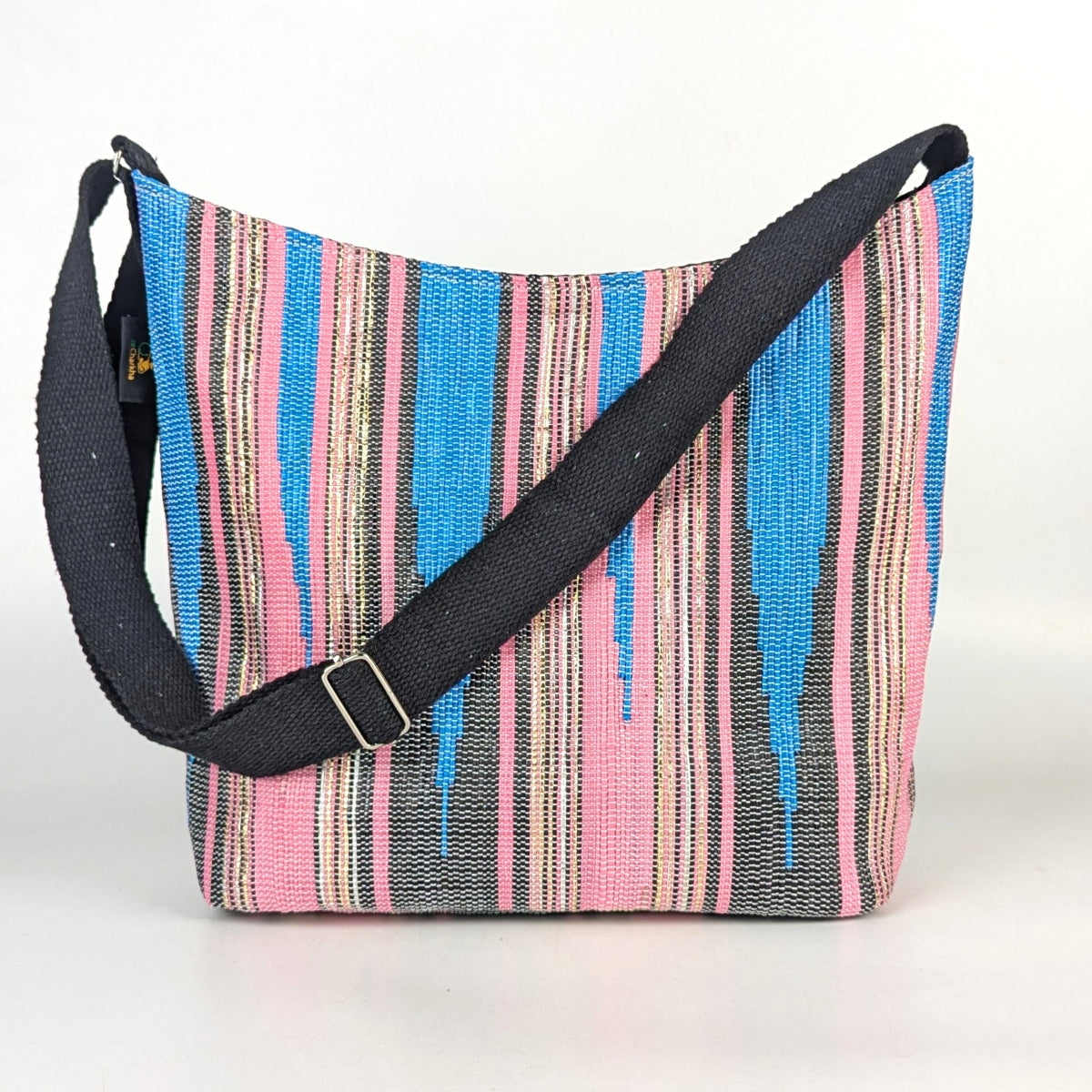 Upcycled Handcrafted Designer Eclipse Jhola Tote (EJD1025-008) PS_W