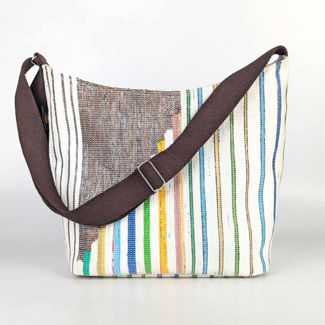 Upcycled Handcrafted Designer Eclipse Jhola Tote (EJD1025-010) PS_W