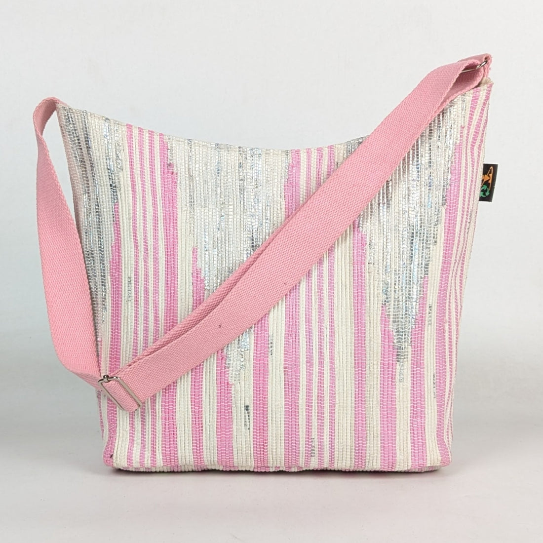 Upcycled Handcrafted Designer Eclipse Jhola Tote (EJD1225-003) PS_W