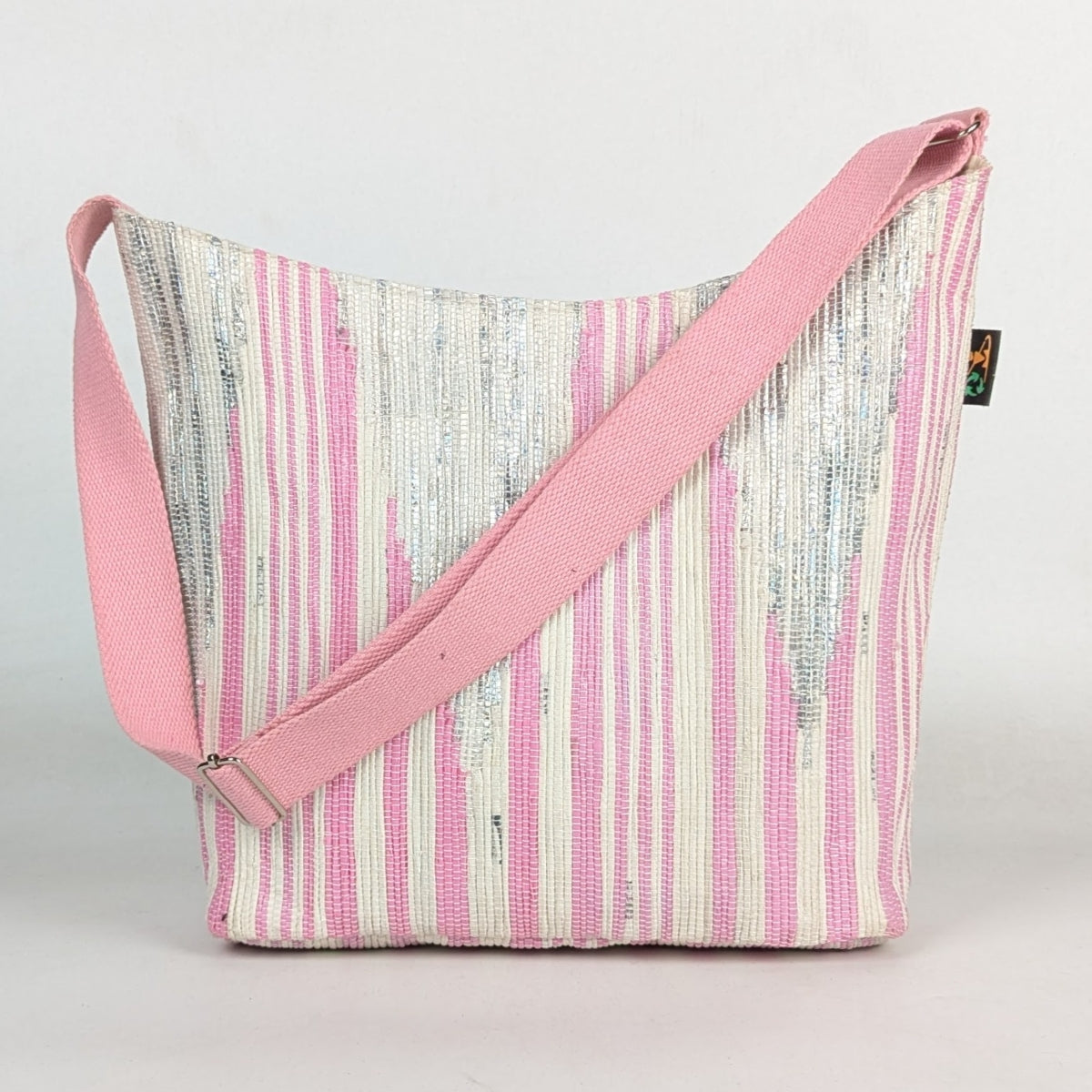 Upcycled Handcrafted Designer Eclipse Jhola Tote (EJD1225-003) PS_W