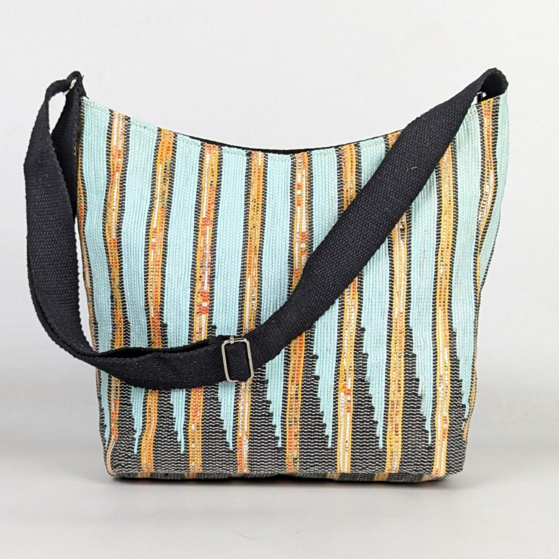 Upcycled Handcrafted Designer Eclipse Jhola Tote (EJD1225-004) PS_W