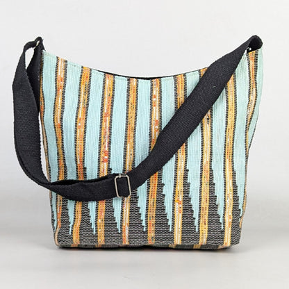 Upcycled Handcrafted Designer Eclipse Jhola Tote (EJD1225-004) PS_W