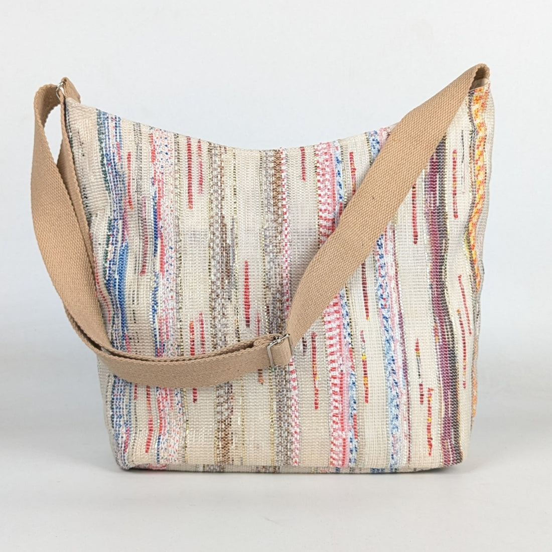 Upcycled Handcrafted Designer Eclipse Jhola Tote (EJD1225-005) PS_W