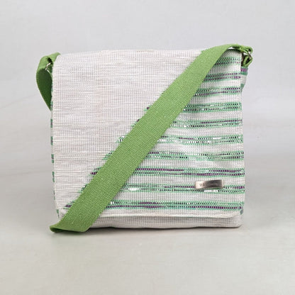 Upcycled Handcrafted Designer Messenger Bag (MBD0726-001)  