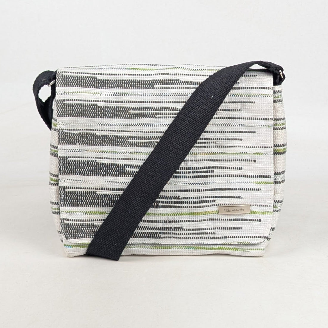 Upcycled Handcrafted Designer Messenger Bag (MBD0726-003)