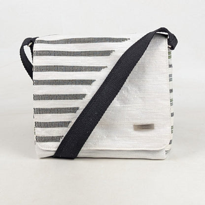 Upcycled Handcrafted Designer Messenger Bag (MBD0726-005) 
