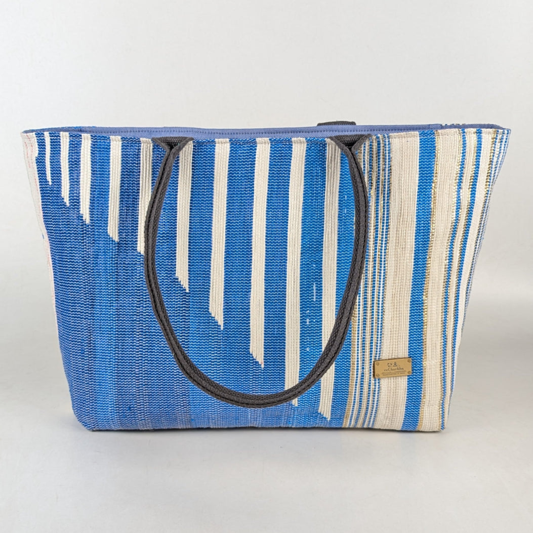 Upcycled Handcrafted Designer Office Tote (OTD0325-001) PS_W