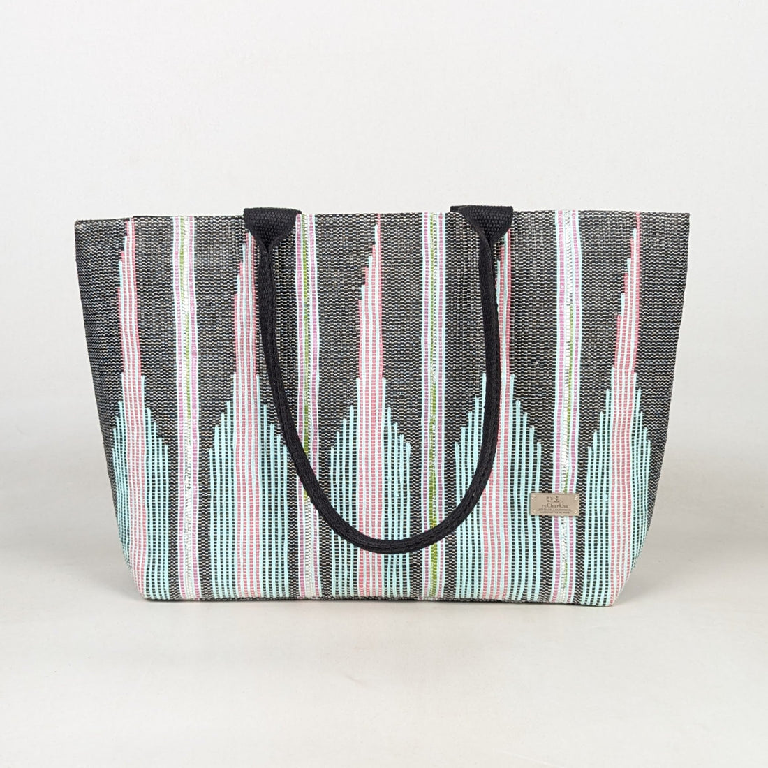 Upcycled Handcrafted Designer Office Tote (OTD0326-001) PS_W