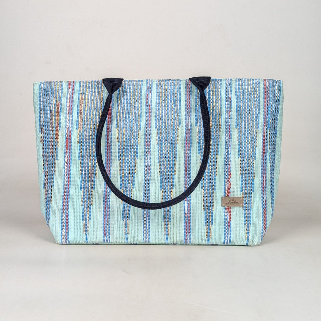 Upcycled Handcrafted Designer Office Tote (OTD0326-002) PS_W