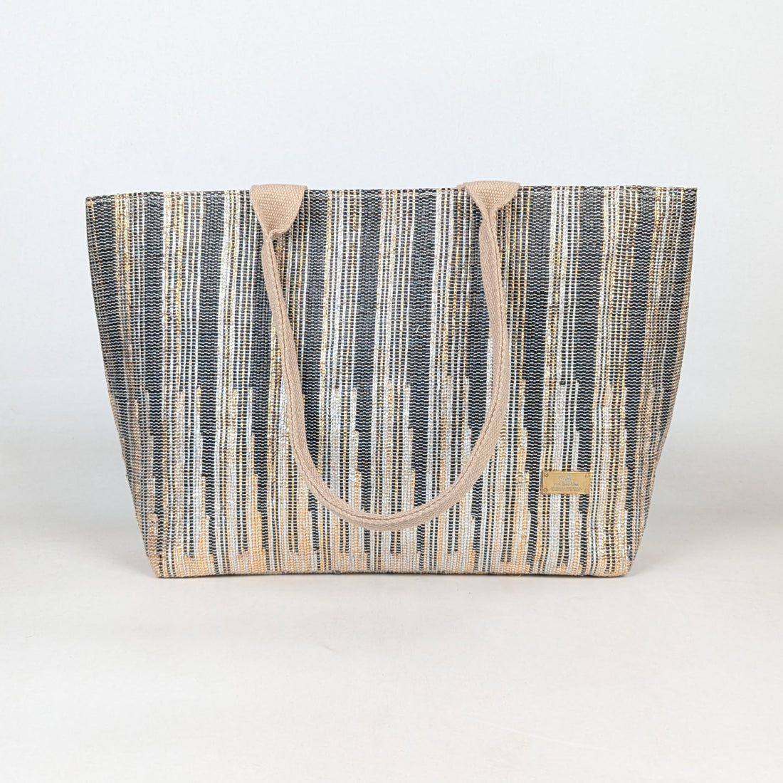 Upcycled Handcrafted Designer Office Tote (OTD0326-005) PS_W