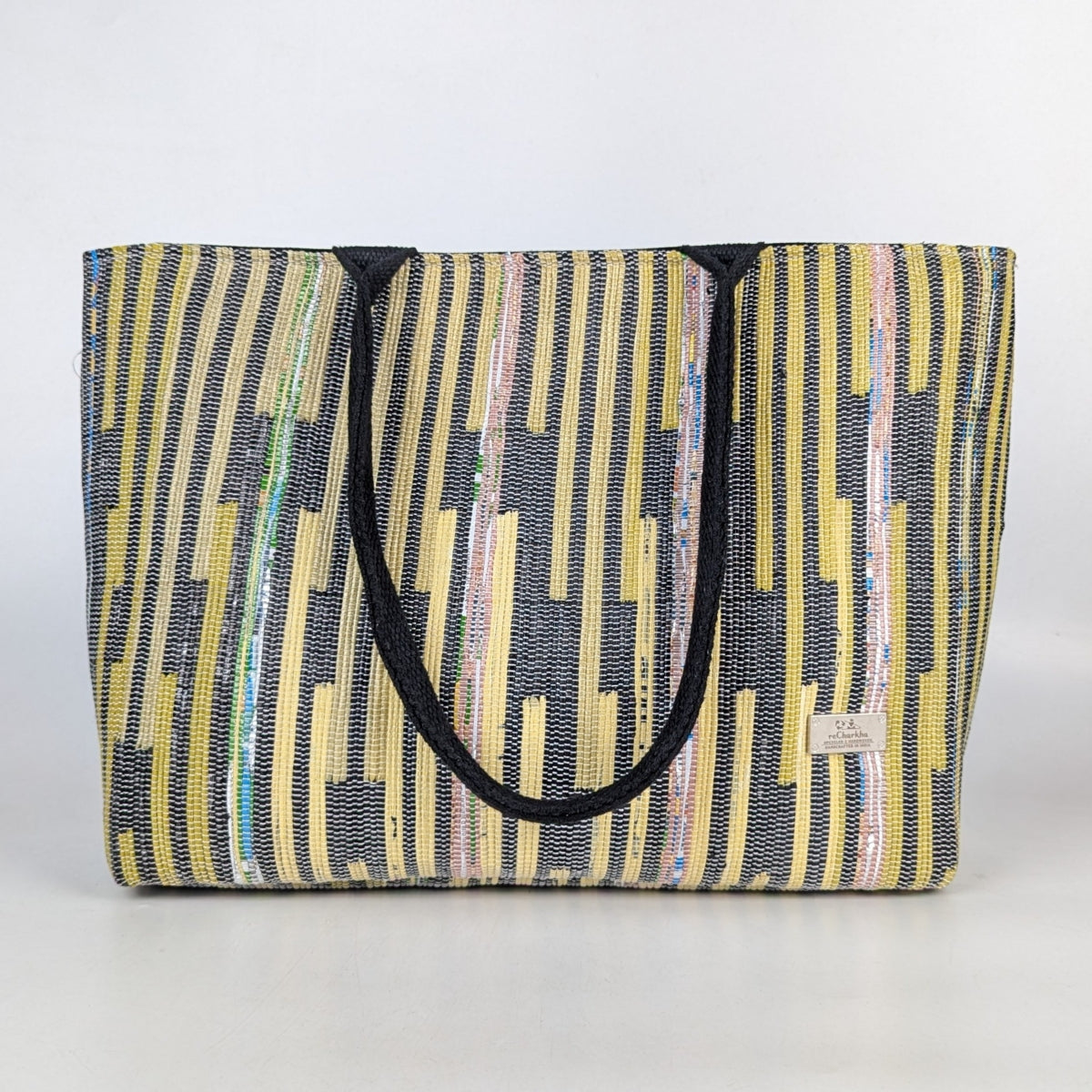 Upcycled Handcrafted Designer Office Tote (OTD0925-003) PS_W