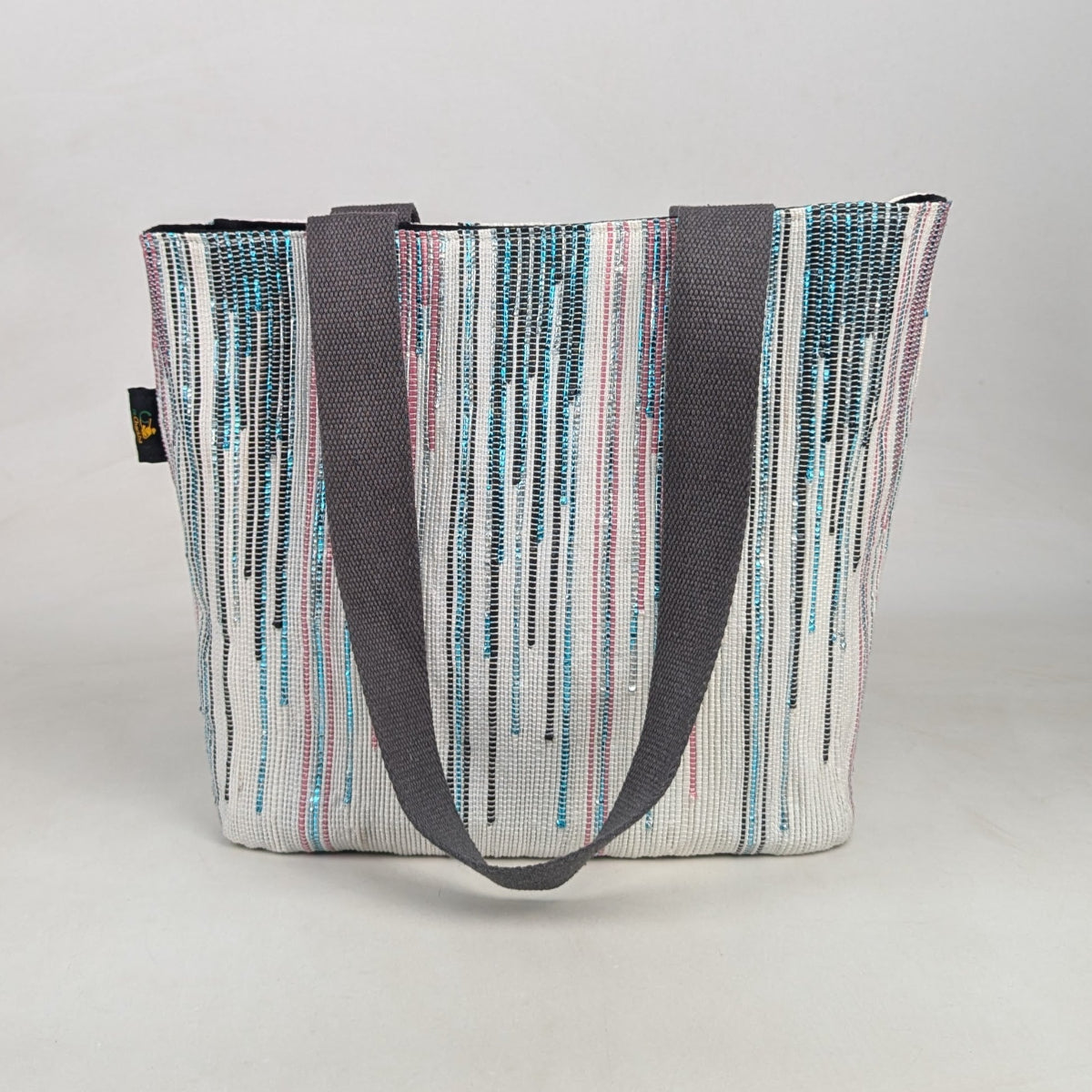 Upcycled Handcrafted Designer Shopper Tote (DST0626-004) PS_W