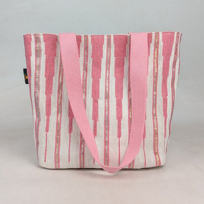 Upcycled Handcrafted Designer Shopper Tote (DST0626-007) PS_W