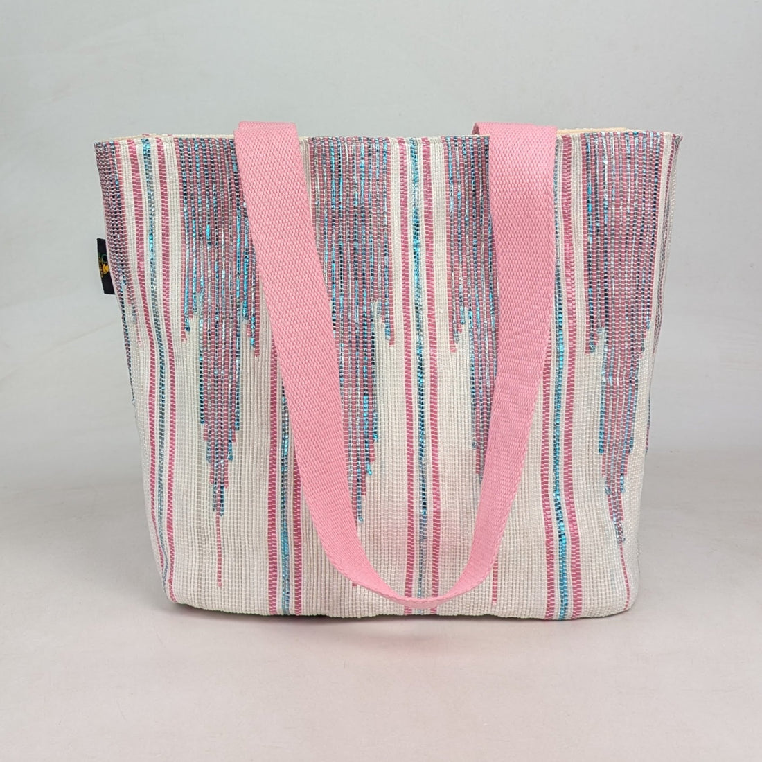 Upcycled Handcrafted Designer Shopper Tote (DST0626-008) PS_W