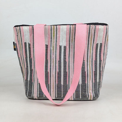 Upcycled Handcrafted Designer Shopper Tote (DST0726-004) 
