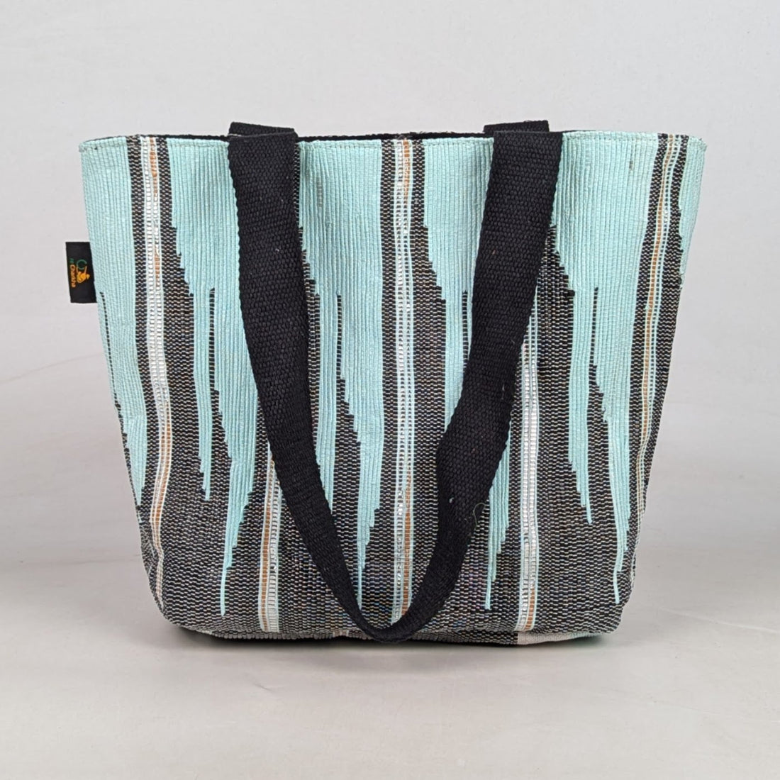 Upcycled Handcrafted Designer Shopper Tote (DST0726-013) 