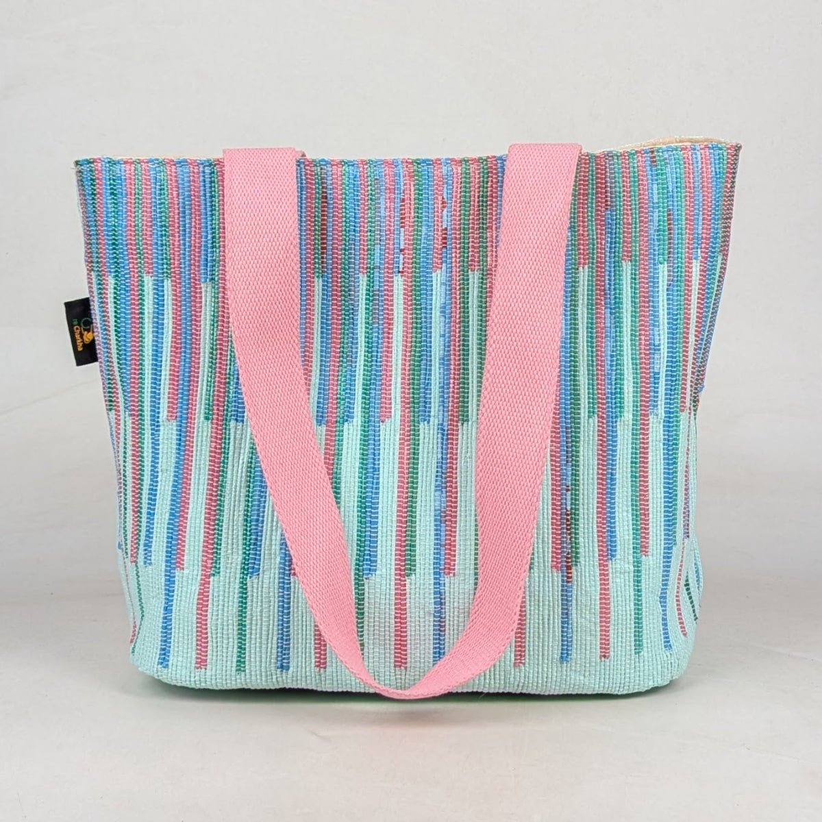 Upcycled Handcrafted Designer Shopper Tote (DST0726-014)
