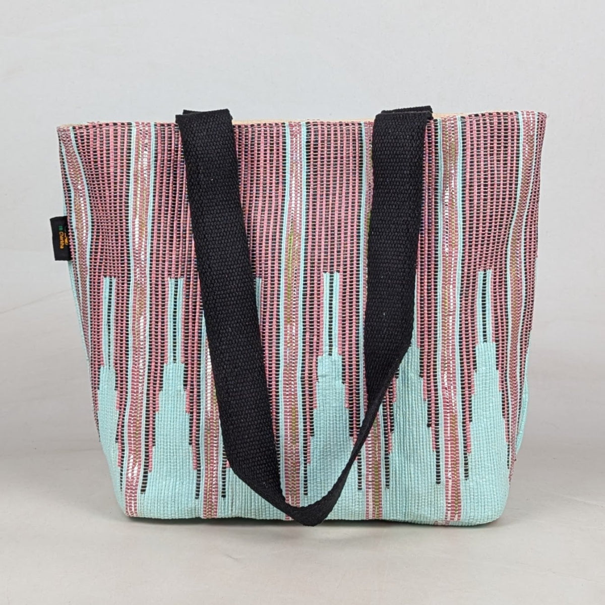 Upcycled Handcrafted Designer Shopper Tote (DST0726-015)