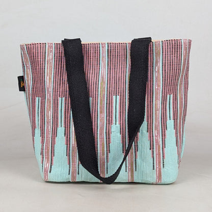 Upcycled Handcrafted Designer Shopper Tote (DST0726-015)