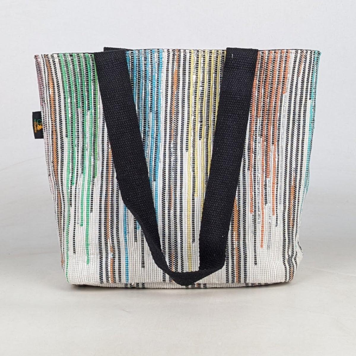 Upcycled Handcrafted Designer Shopper Tote (DST0726-019) 