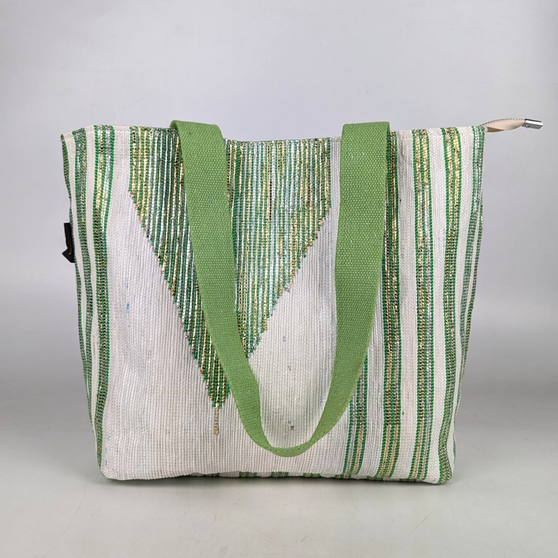 Upcycled Handcrafted Designer Shopper Tote (DST1025-004) PS_W