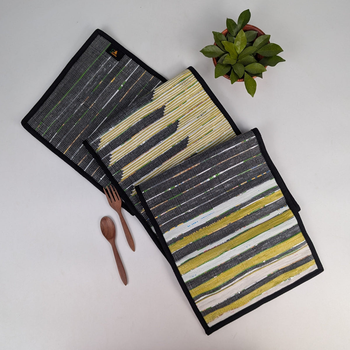 Upcycled Handcrafted Designer Table Runner (TRD0126-001) PS_W