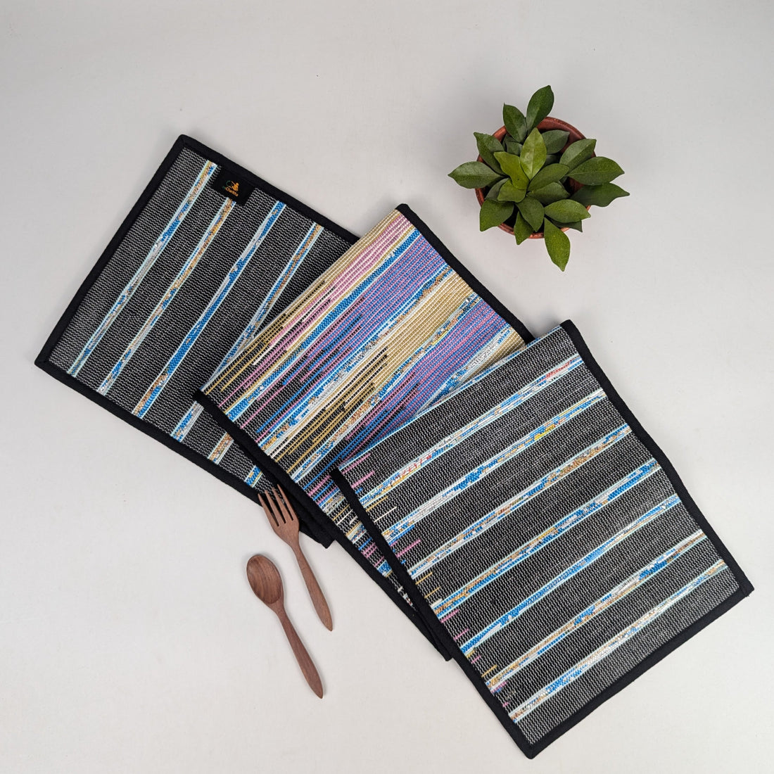 Upcycled Handcrafted Designer Table Runner (TRD0126-002) PS_W