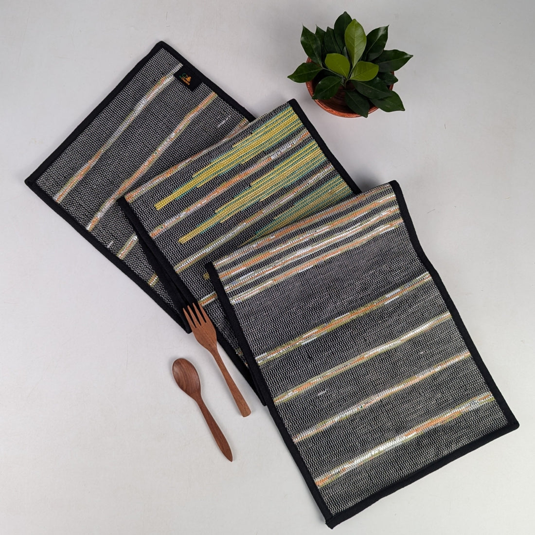 Upcycled Handcrafted Designer Table Runner (TRD1025-004) PS_W