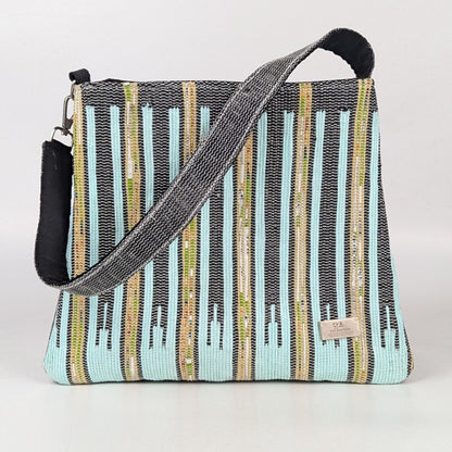 Upcycled Handcrafted Designer Trapeze Tote (TTD0925-001) PS_W