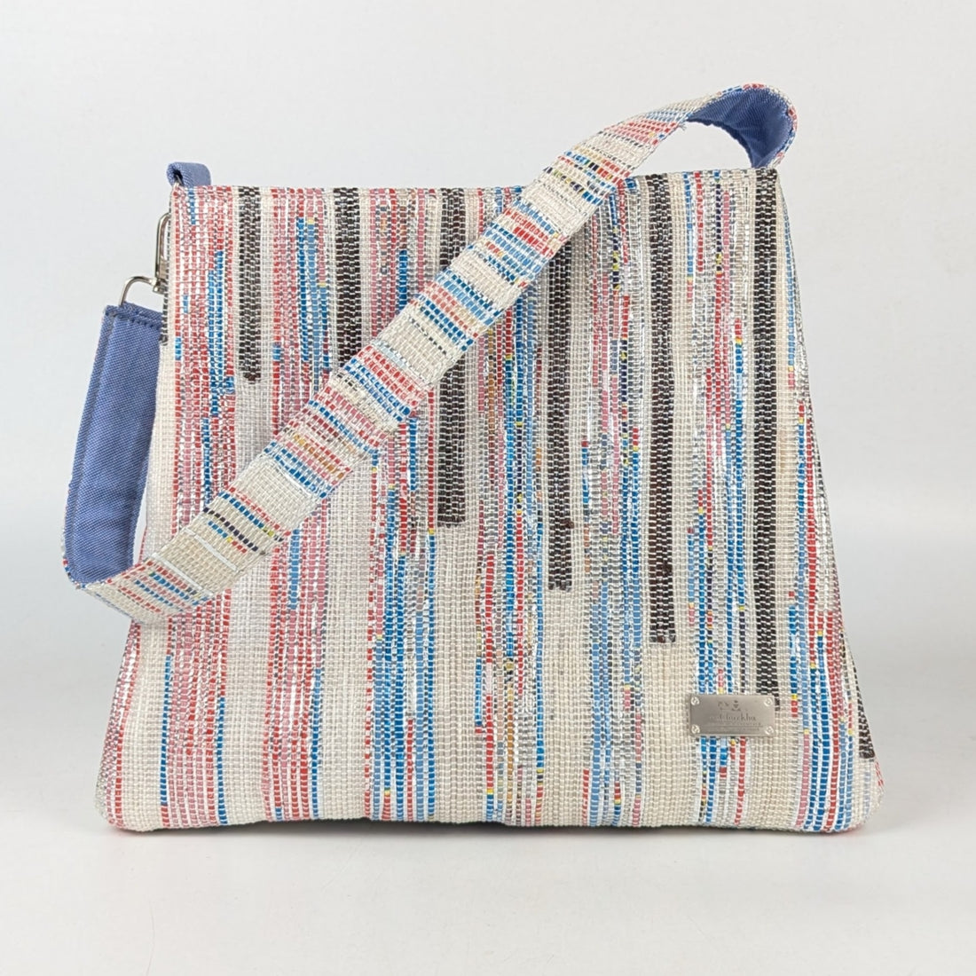 Upcycled Handcrafted Designer Trapeze Tote (TTD0925-003) PS_W